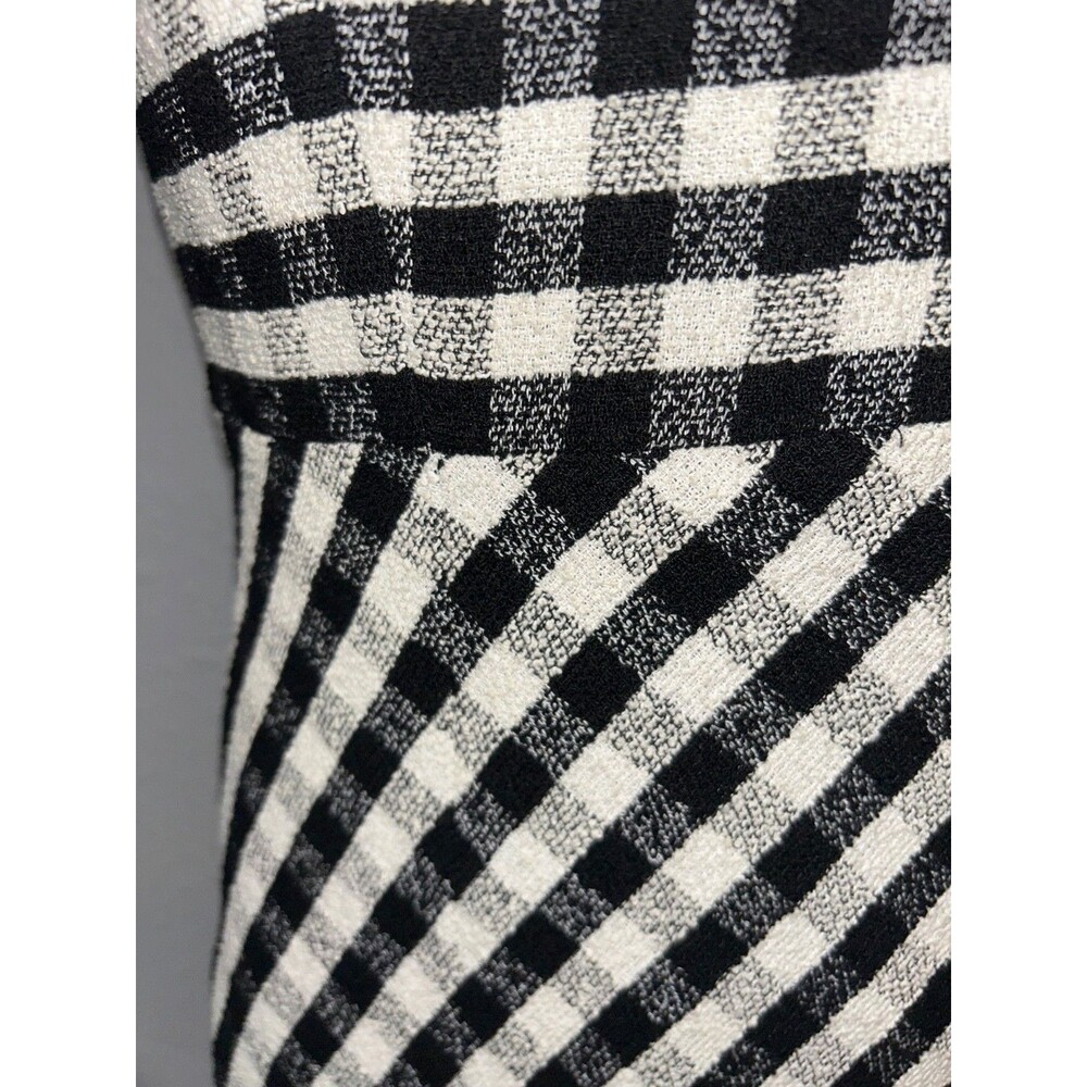 Brooks Brothers Women's Gingham Boucle Dress size 4 Sleeveless Career Elegant - Picture 4 of 11